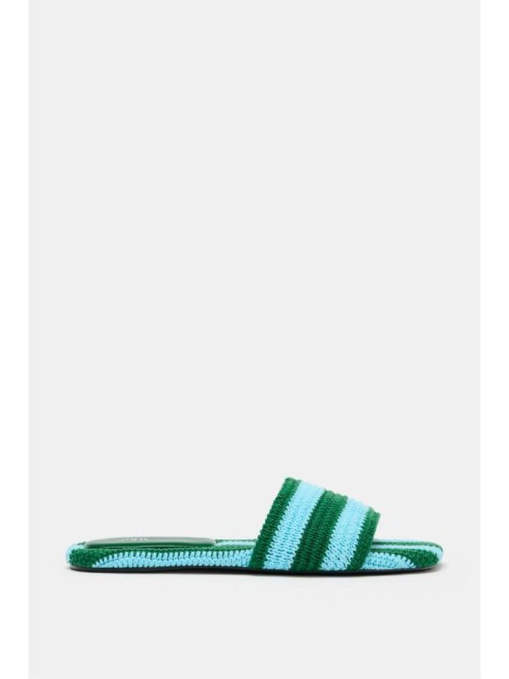 ZARA CROCHET FLAT SANDALS - Picture 5 of 7